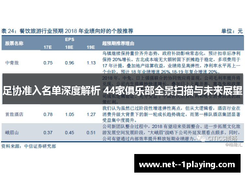 足协准入名单深度解析 44家俱乐部全景扫描与未来展望 足协准入名单深度解析 44家俱乐部全景扫描与未来展望